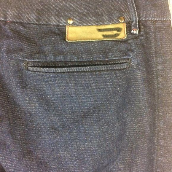 Diesel Women's Size 28 Bootik Wide Leg Cotton Denim Trouser Jeans Made in Italy - Picture 3 of 8